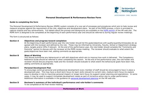 growth and development review examples