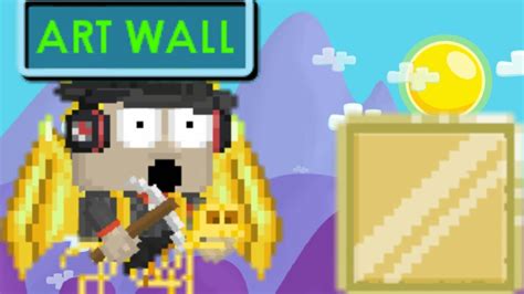 Growtopia Art Wall