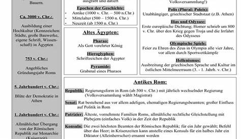 Schulaufgaben Geschichte Klasse 8 Realschule | Catlux