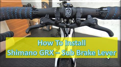 Grx Brake Install