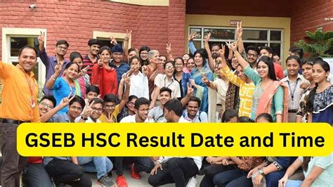 gseb hsc result 2023 date science