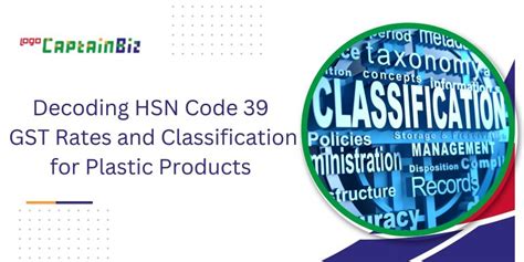 Gst Hsn Code Plastic Products