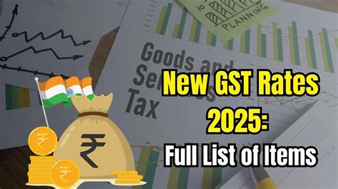 Gst Items Rate List