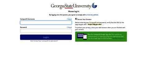 gsu paws login