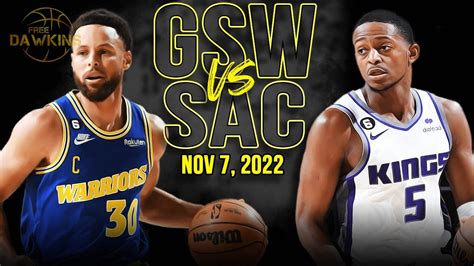 gsw vs kings 2022