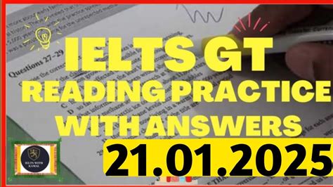 gt ielts practice test