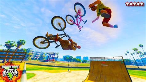 gta 5 bmx stunts