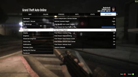 Gta 5 Camera Settings Explained