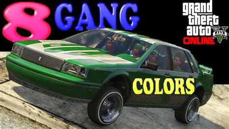 gta 5 online gang cars