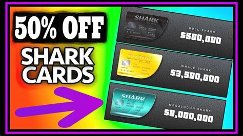 gta 5 shark card sale