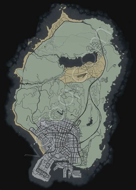 gta 5 story map