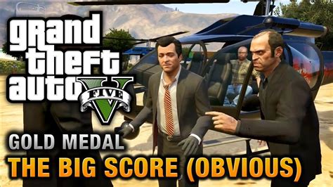GTA V Heist Soundtrack — The Big Score (Subtle) YouTube