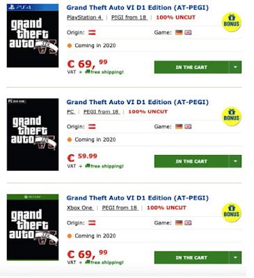 gta 6 expected price