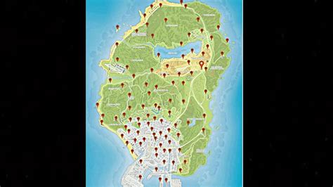 Gta Online Action Figures Interactive Map