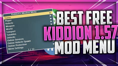 Kiddions Mod Menu 2024 Free GTA 5 Mod Menu Download GTA V Kiddions Mod Menu YouTube