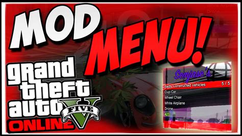 GTA V Online Mod Menu PS3 Script Mods VCAHaxClient Mod Menu For GTA V + Download YouTube