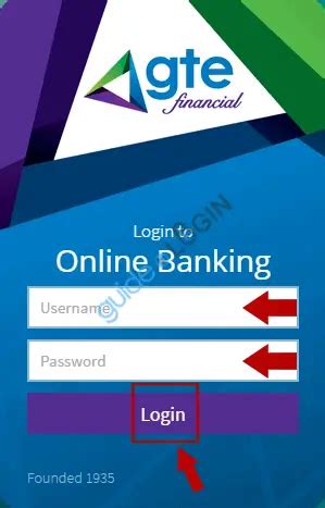 gte credit union online banking