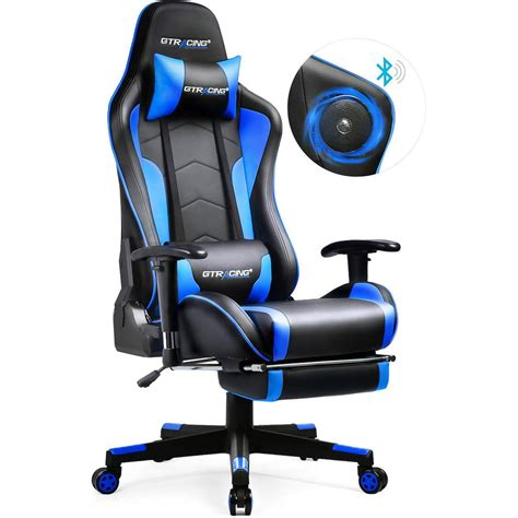 gtracing gaming chair with footrest
