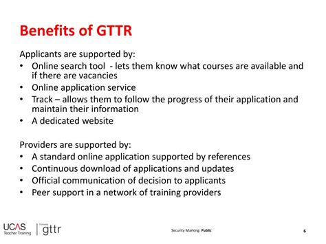gttr ucas