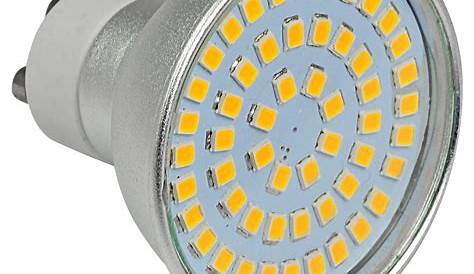 10 x 5W GU10 LED Flicker Free Spotlight Bulbs Warm White