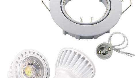 Diall GU10 345lm LED Reflector Spot Light Bulb, Pack of 4