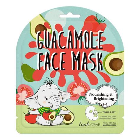 guacamole face mask look at me
