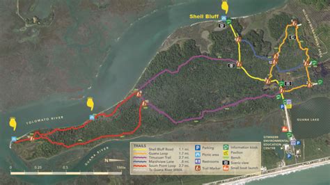 Guana State Park Trail Map