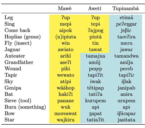 guarani language words