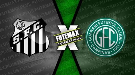 guarani x santos futemax