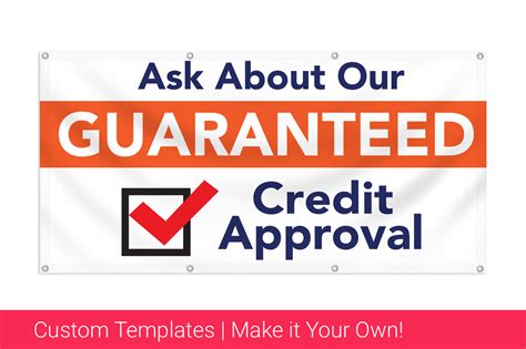 guaranteed credit line approval