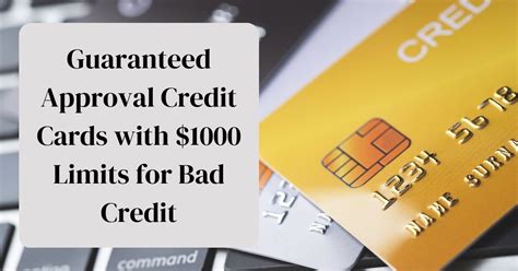 guaranteed credit line bad credit