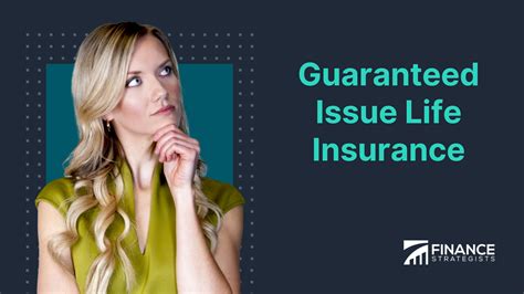guaranteed issue term life insurance policy