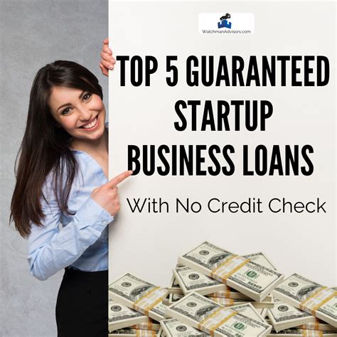 guaranteed startup business loans