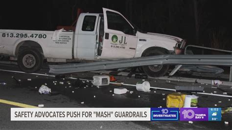 guard rail impales man