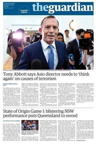 guardian australia newspaper online
