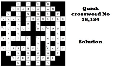 guardian crossword today quick answers