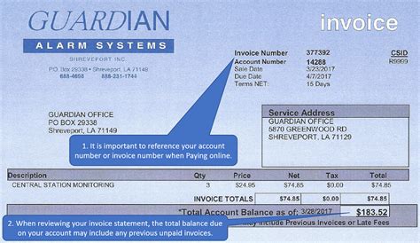 guardian home security bill pay