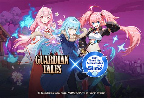 guardian tales slime collab