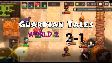 guardian tales world 2-1