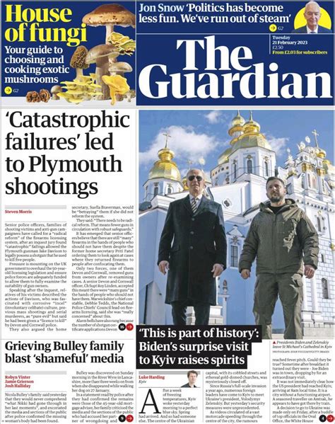 guardian uk edition du jour