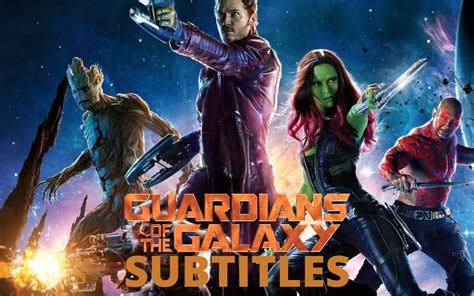 guardians of the galaxy 2014 subtitles