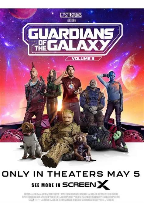 guardians of the galaxy vol. 3 movie poster