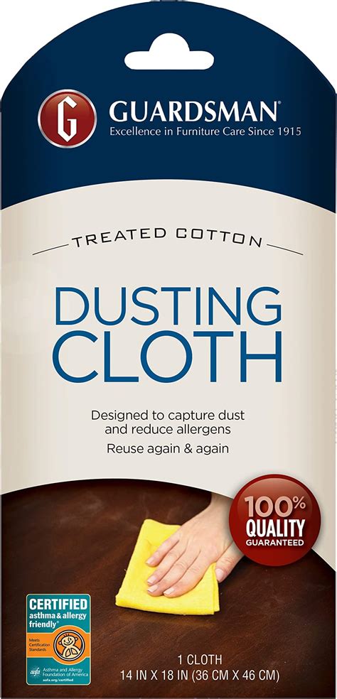Guardsman Dusting Cloth Washing Instructions