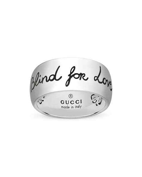 gucci blind for love ring 5mm