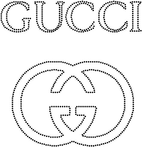 gucci logo coloring page