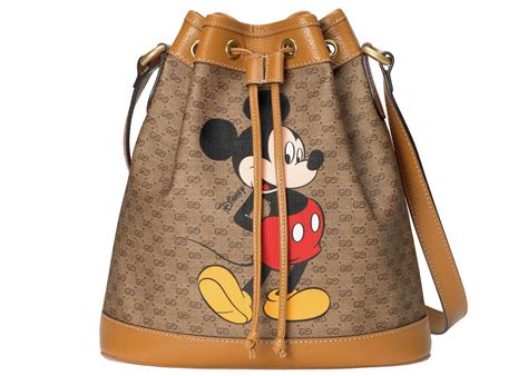 gucci mickey mouse bucket bag