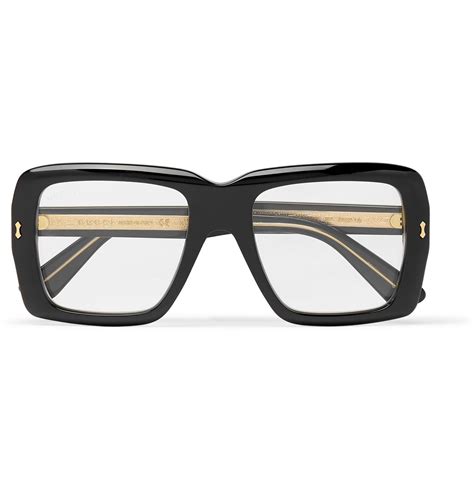 gucci square glasses frames