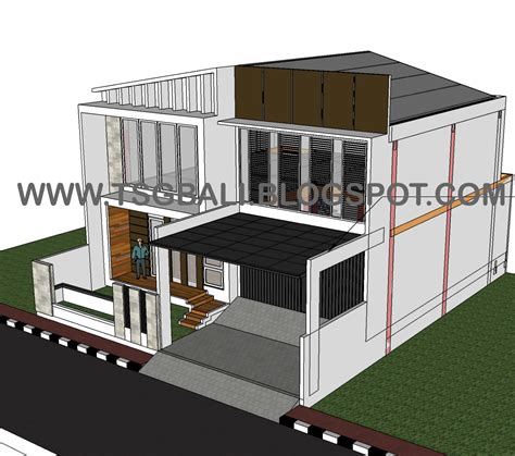Model Atep Rumah Minimalis Potong Gudang Gambar Design Rumah