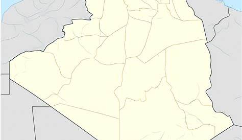 Guelma Carte Geographique Découpage Administratif De L'Algérie & Monographie