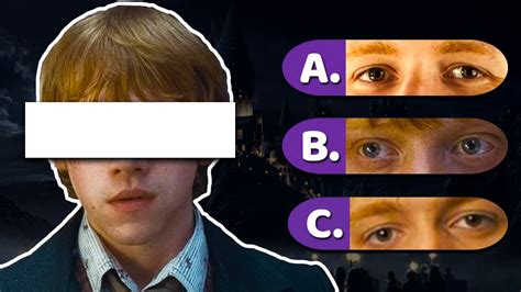 guess the harry potter character quiz answers